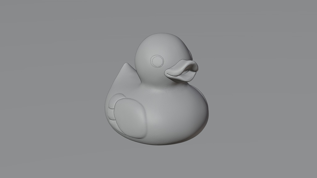 あひるさん 3Dモデル