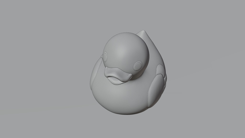 あひるさん 3Dモデル