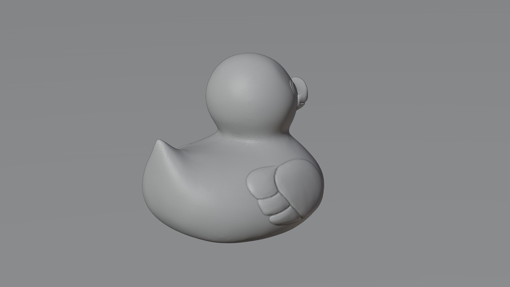 あひるさん 3Dモデル