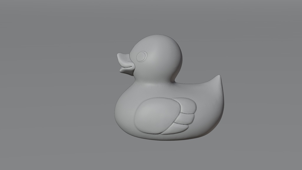 あひるさん 3Dモデル