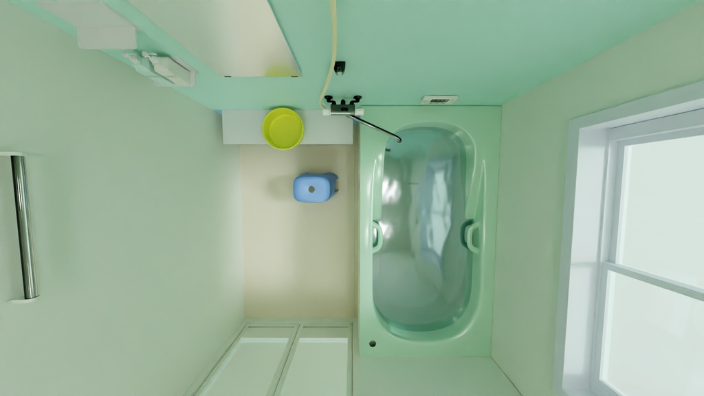 浴室 3Dモデル