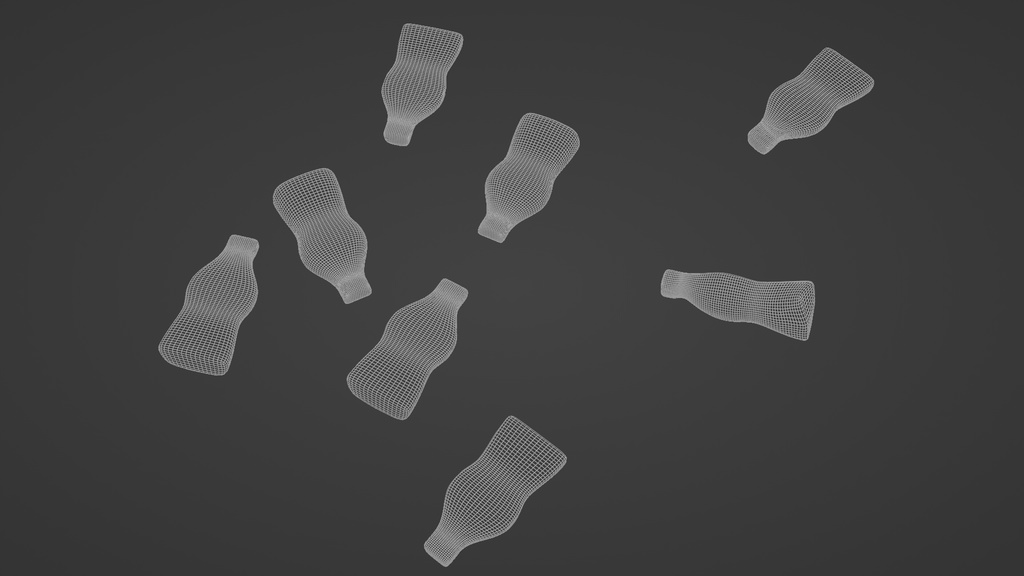 グミ(コーラ) 3Dモデル