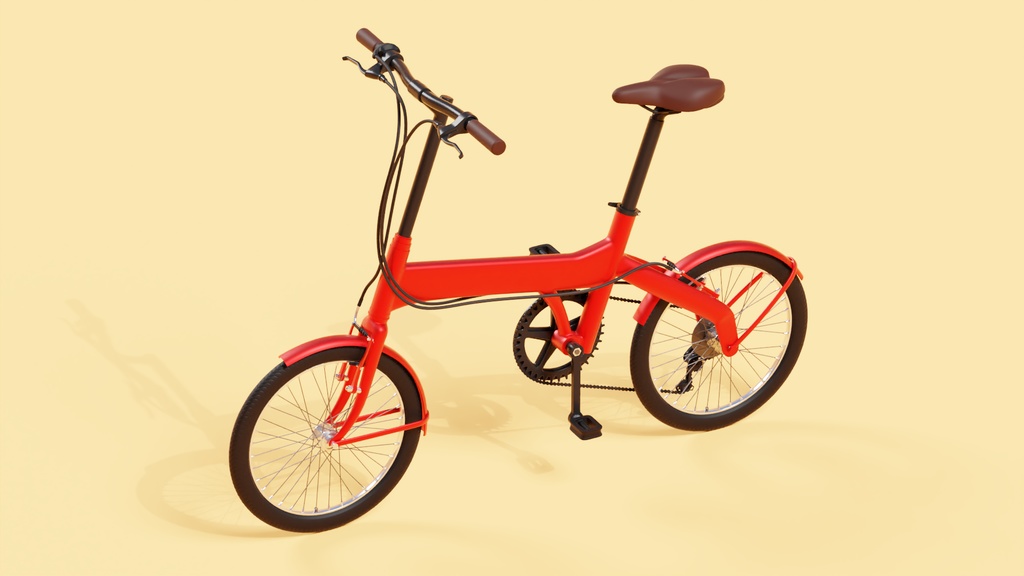 自転車 3Dモデル