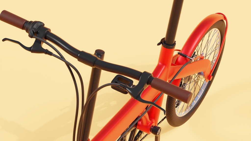 自転車 3Dモデル