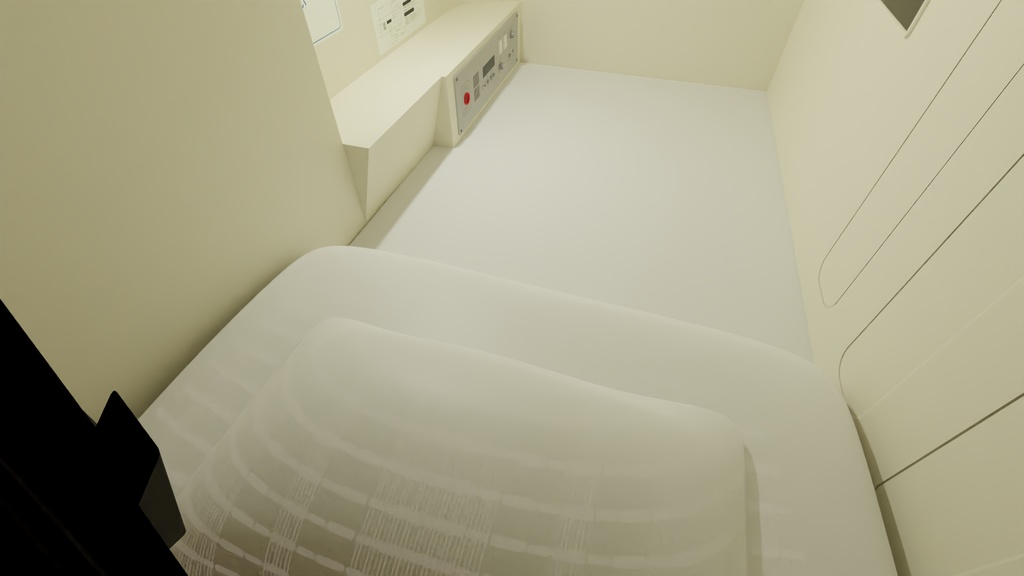 カプセルホテル 3Dモデル