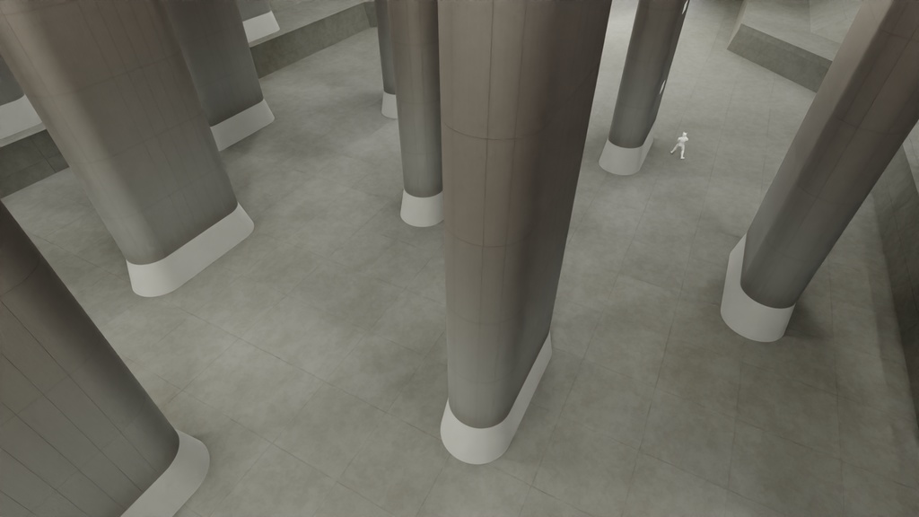 首都圏外郭放水路 3Dモデル