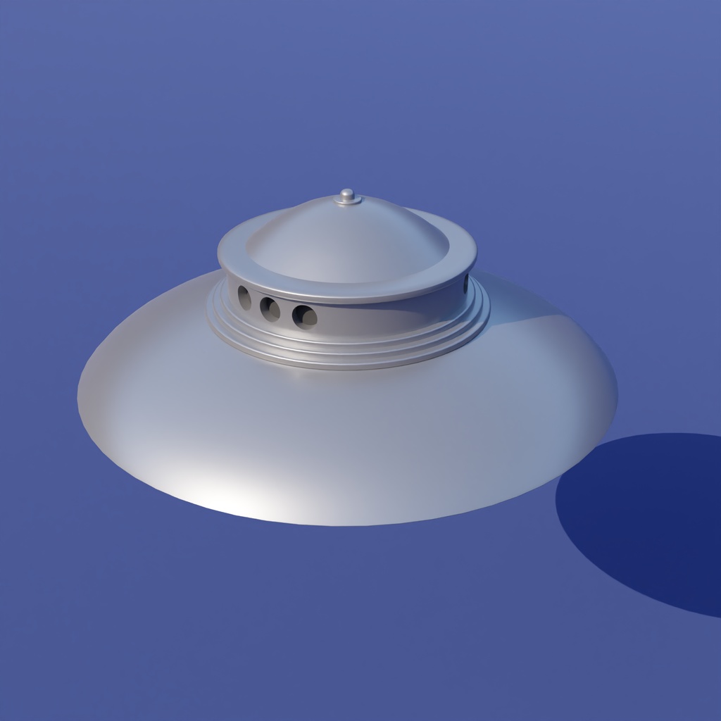 UFO 3Dモデル