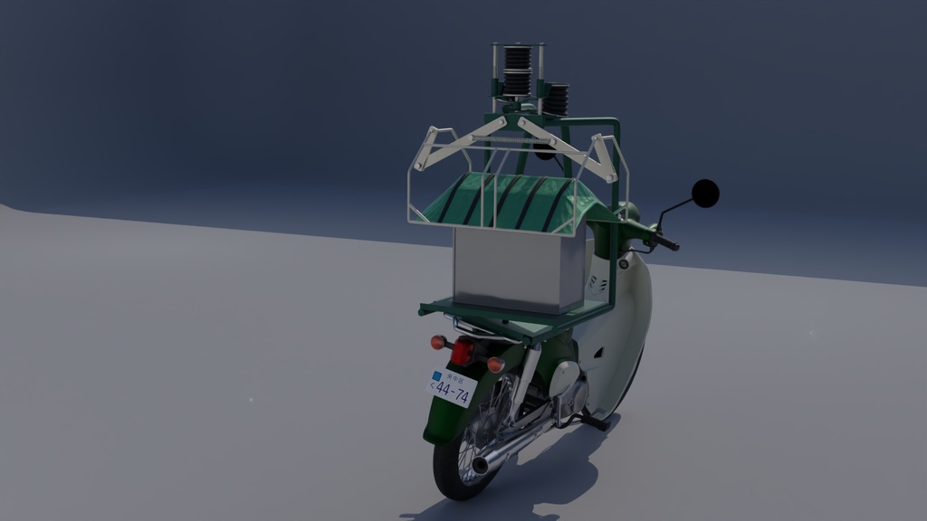 出前機 3Dモデル