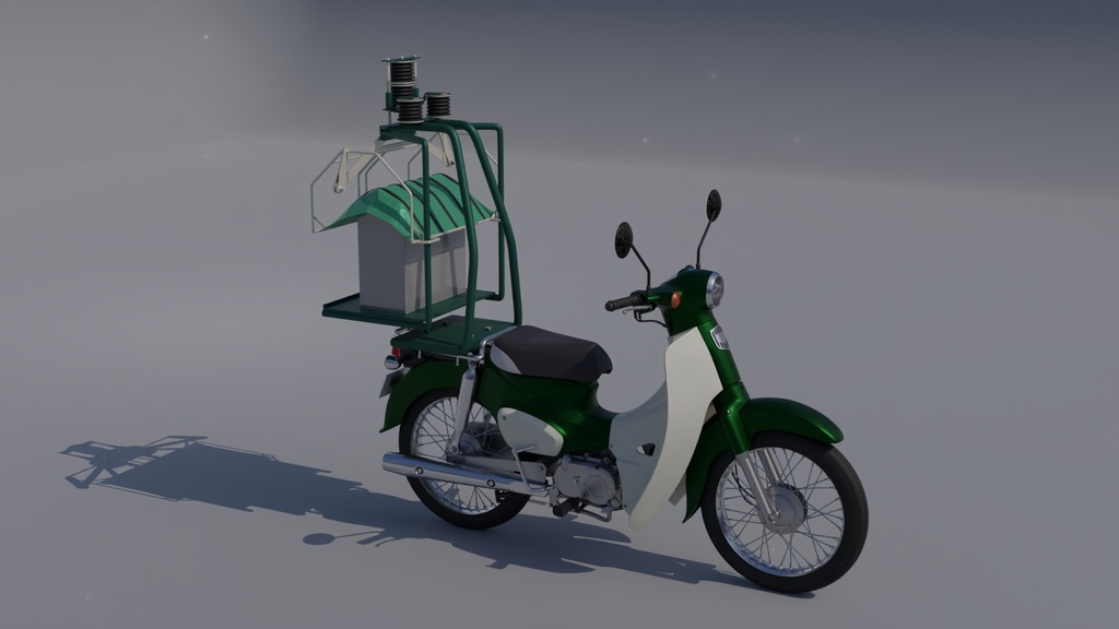 出前機 3Dモデル