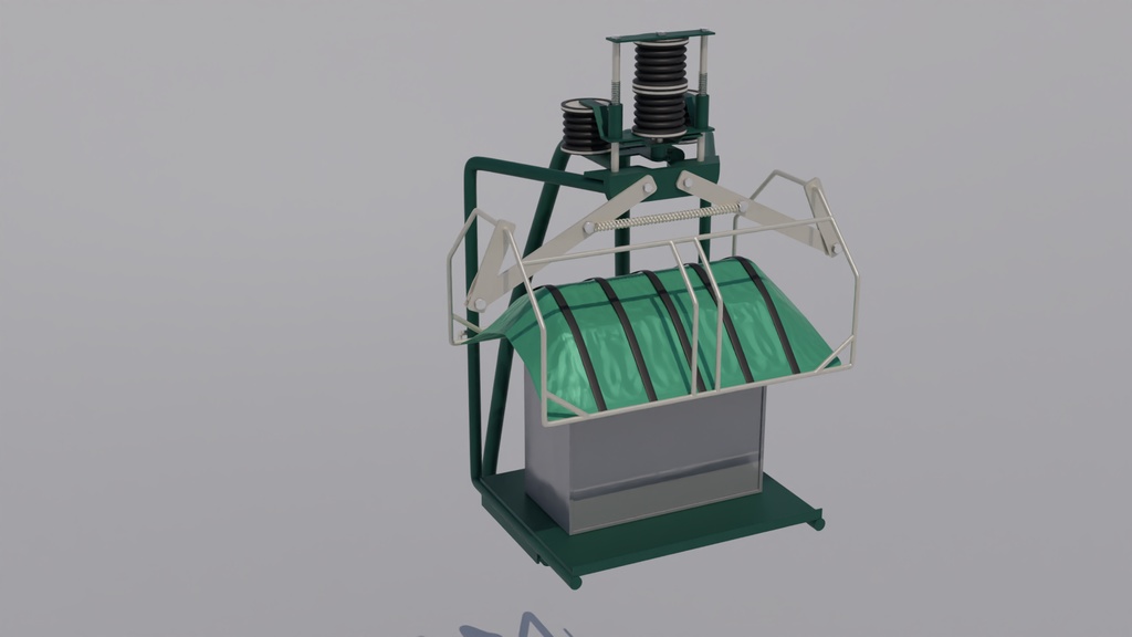 出前機 3Dモデル