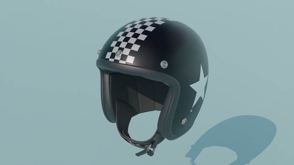 ヘルメット 3Dモデル