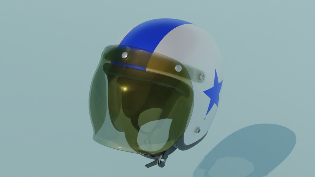 ヘルメット 3Dモデル