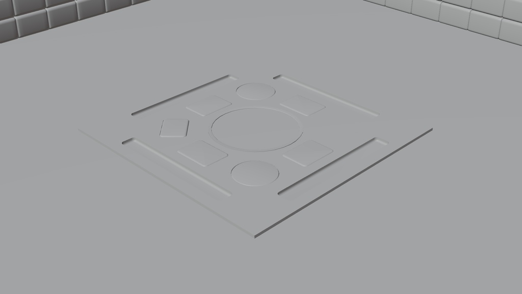 麻雀卓 3Dモデル