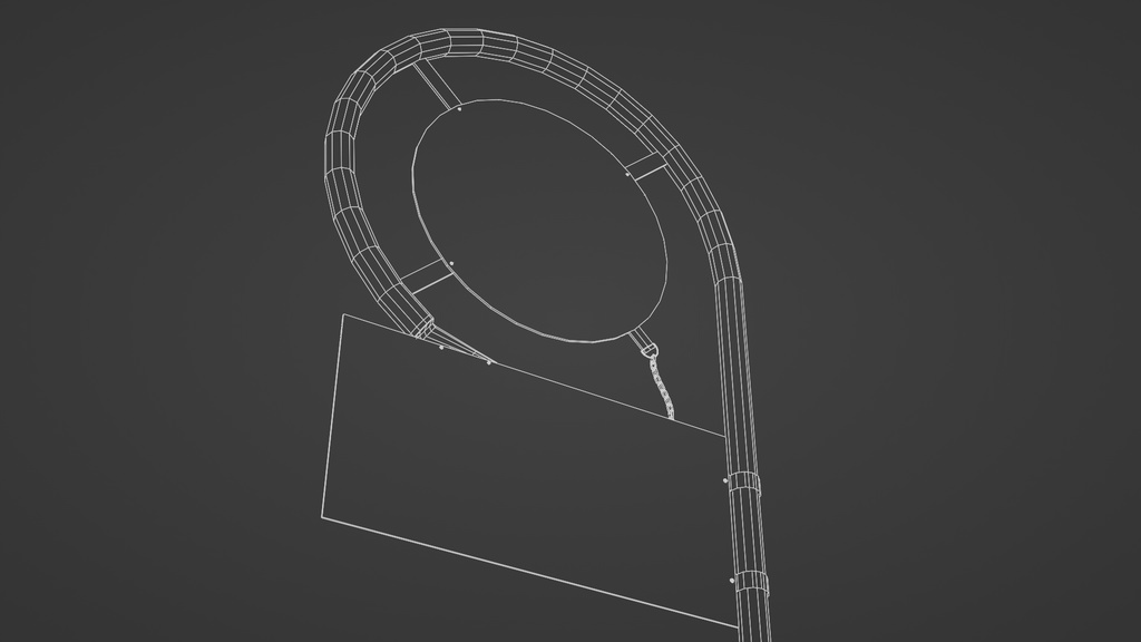 消火栓標識 3Dモデル