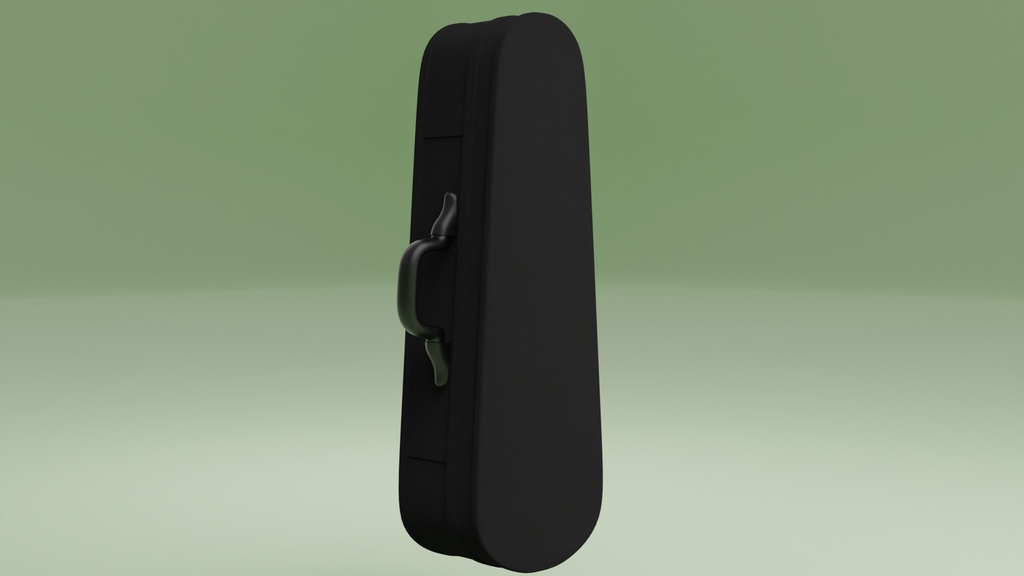 バイオリンケース 3Dモデル