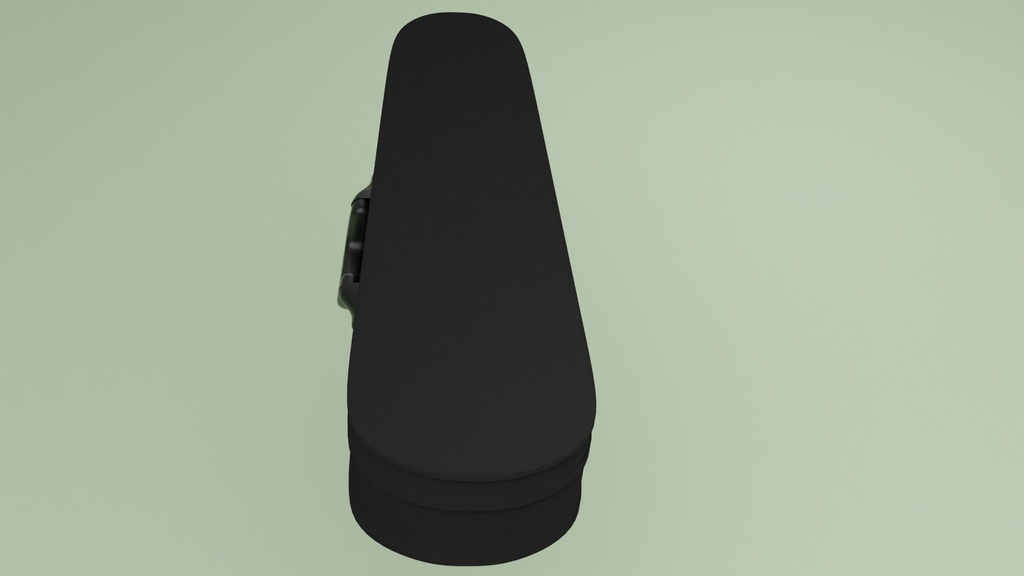 バイオリンケース 3Dモデル