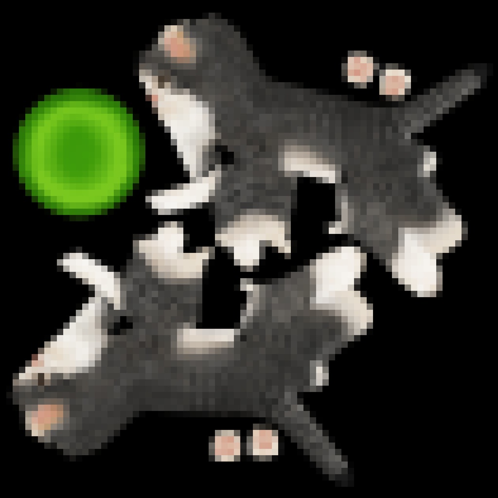 猫(キジ白) イメージテクスチャー