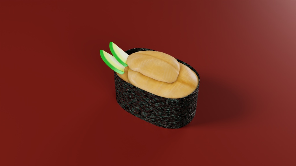 握り寿司A 3Dモデル