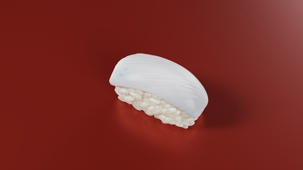 握り寿司A 3Dモデル