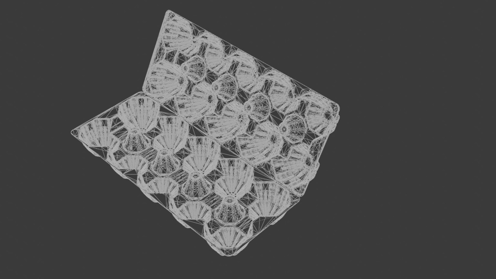たまごパック 3Dモデル