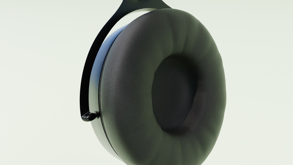 ヘッドフォン 3Dモデル