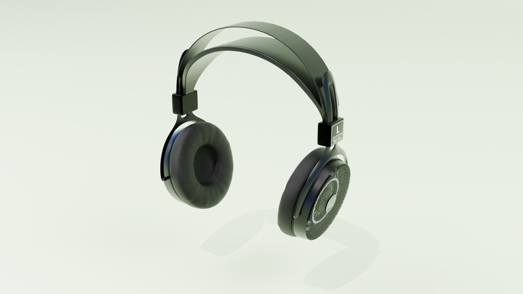 ヘッドフォン 3Dモデル