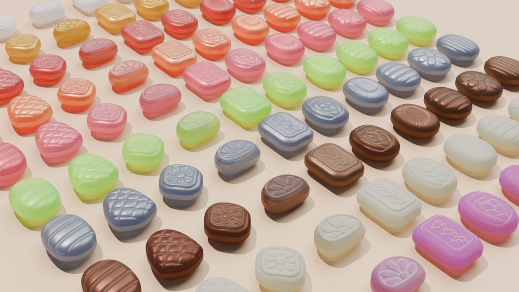 缶入りドロップス 3Dモデル