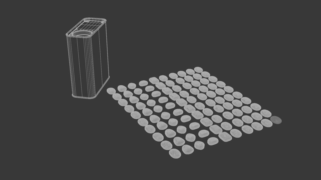 缶入りドロップス 3Dモデル