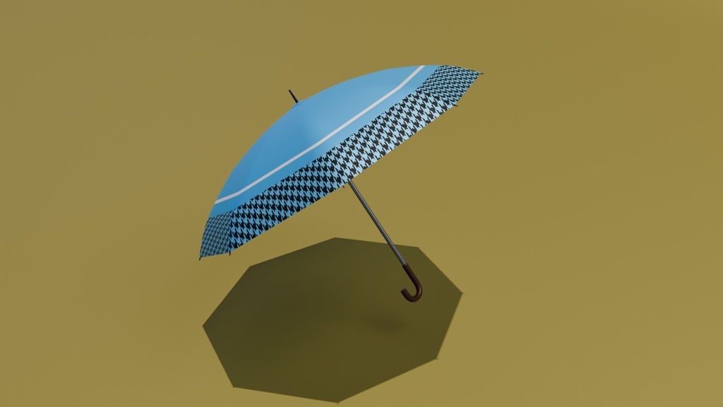 傘 3Dモデル