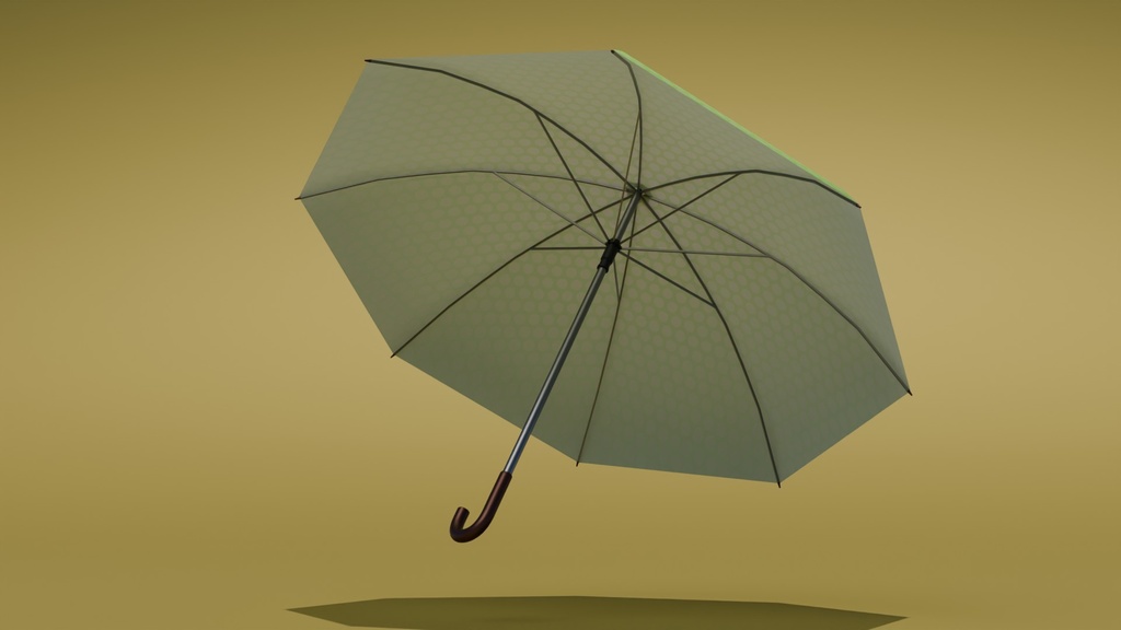 傘 3Dモデル