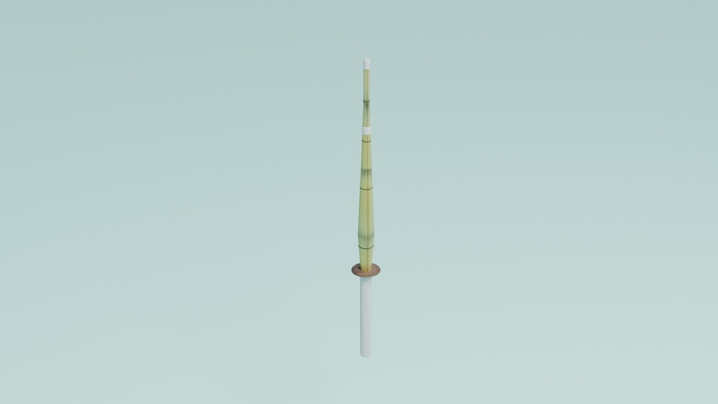 竹刀 3Dモデル