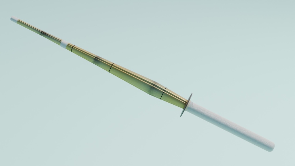 竹刀 3Dモデル