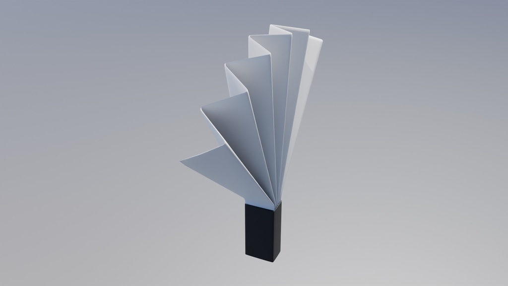 ハリセン 3Dモデル