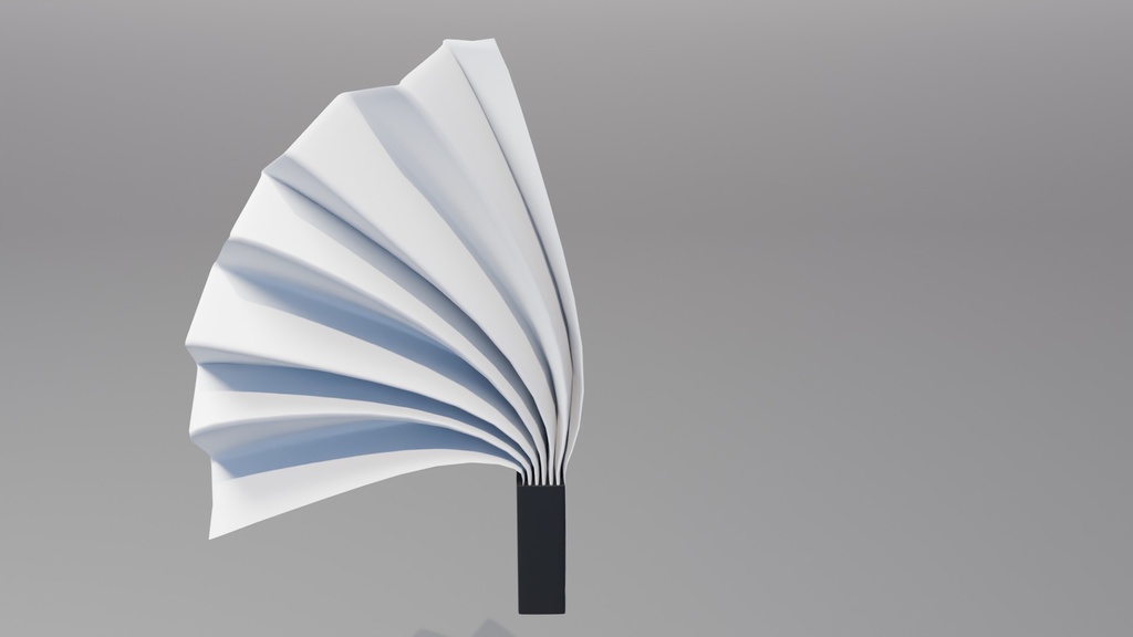 ハリセン 3Dモデル