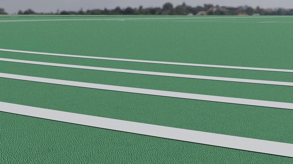 グラウンド 3Dモデル