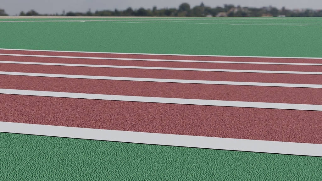 グラウンド 3Dモデル