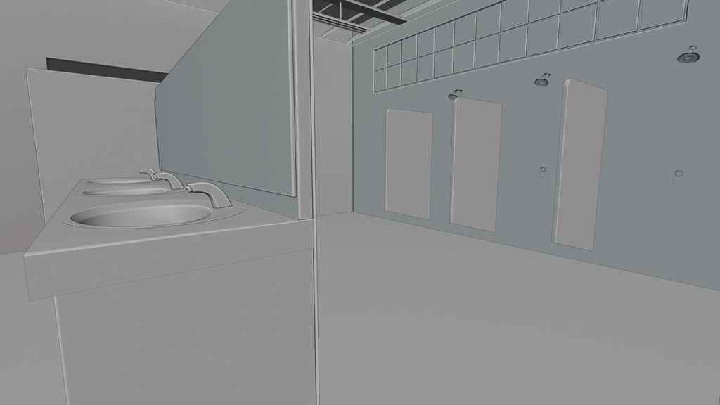 プール 3Dモデル