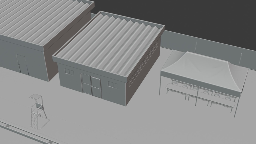 プール 3Dモデル