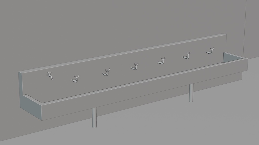 プール 3Dモデル