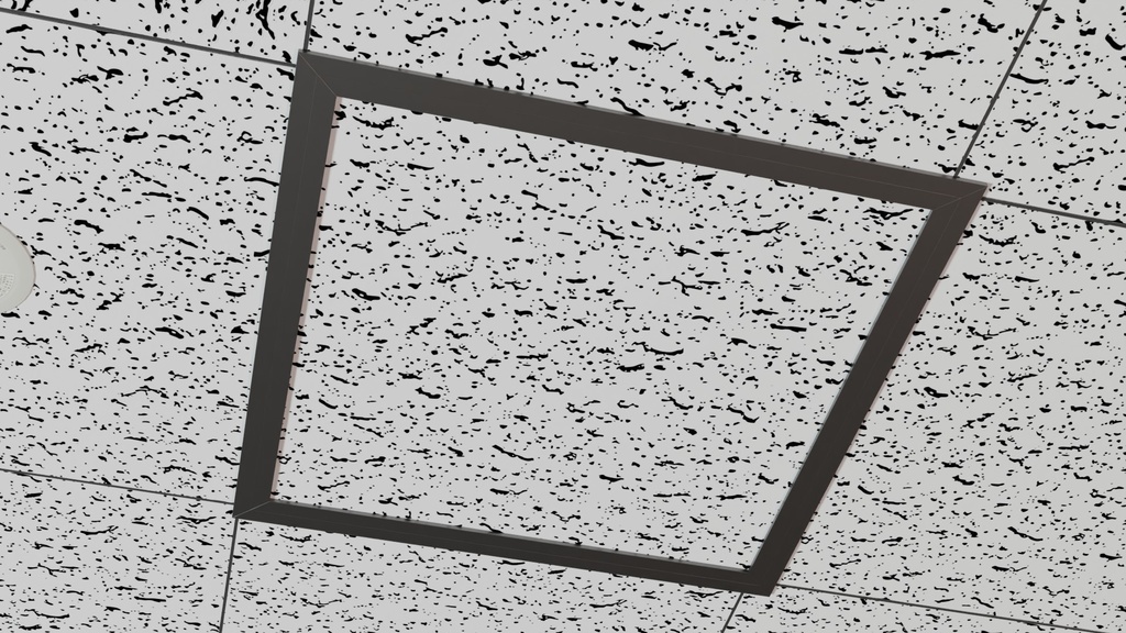 天井設備 3Dモデル