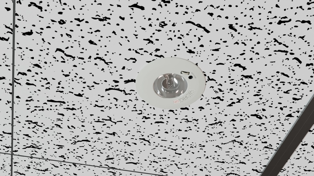 天井設備 3Dモデル