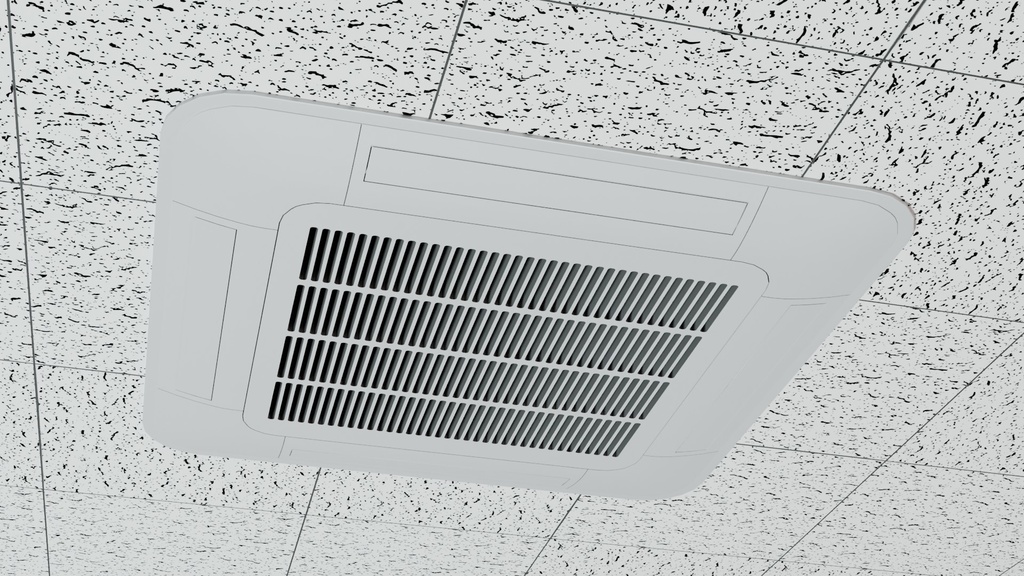 天井設備 3Dモデル