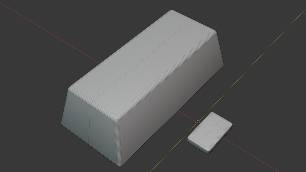 24k金インゴット 3Dモデル