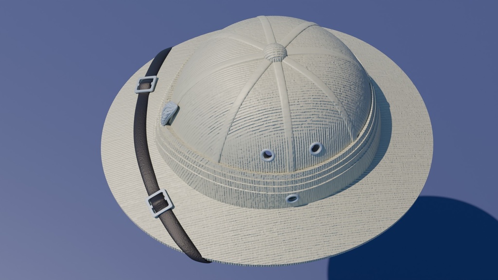 冒険者用ヘルメット 3Dモデル