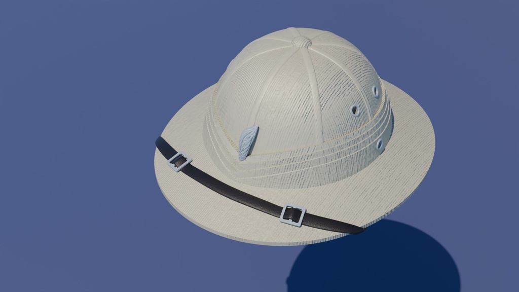 冒険者用ヘルメット 3Dモデル