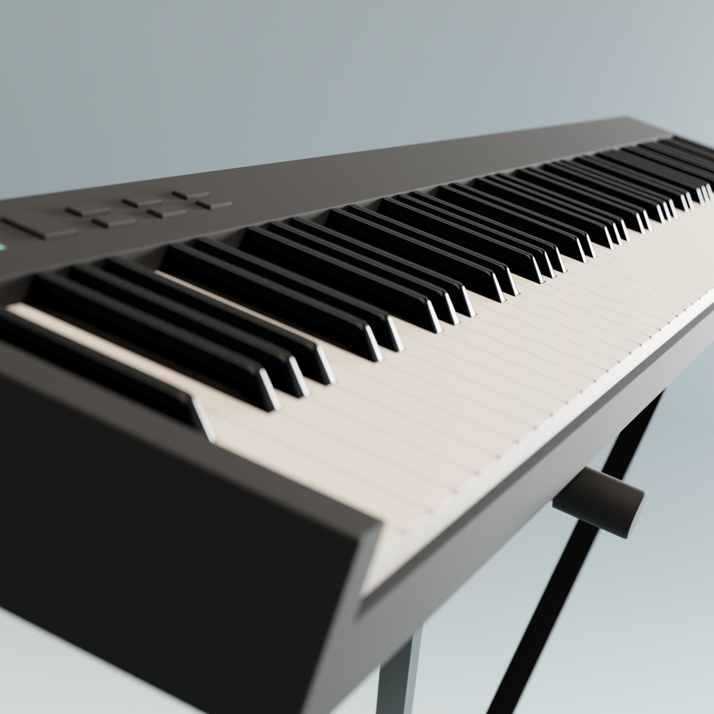 キーボード 3Dモデル