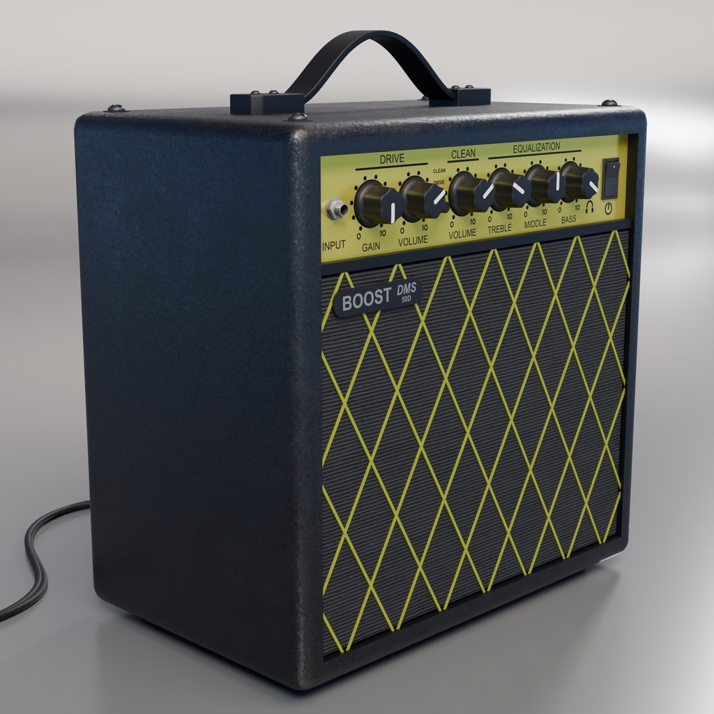 楽器セット 3Dモデル