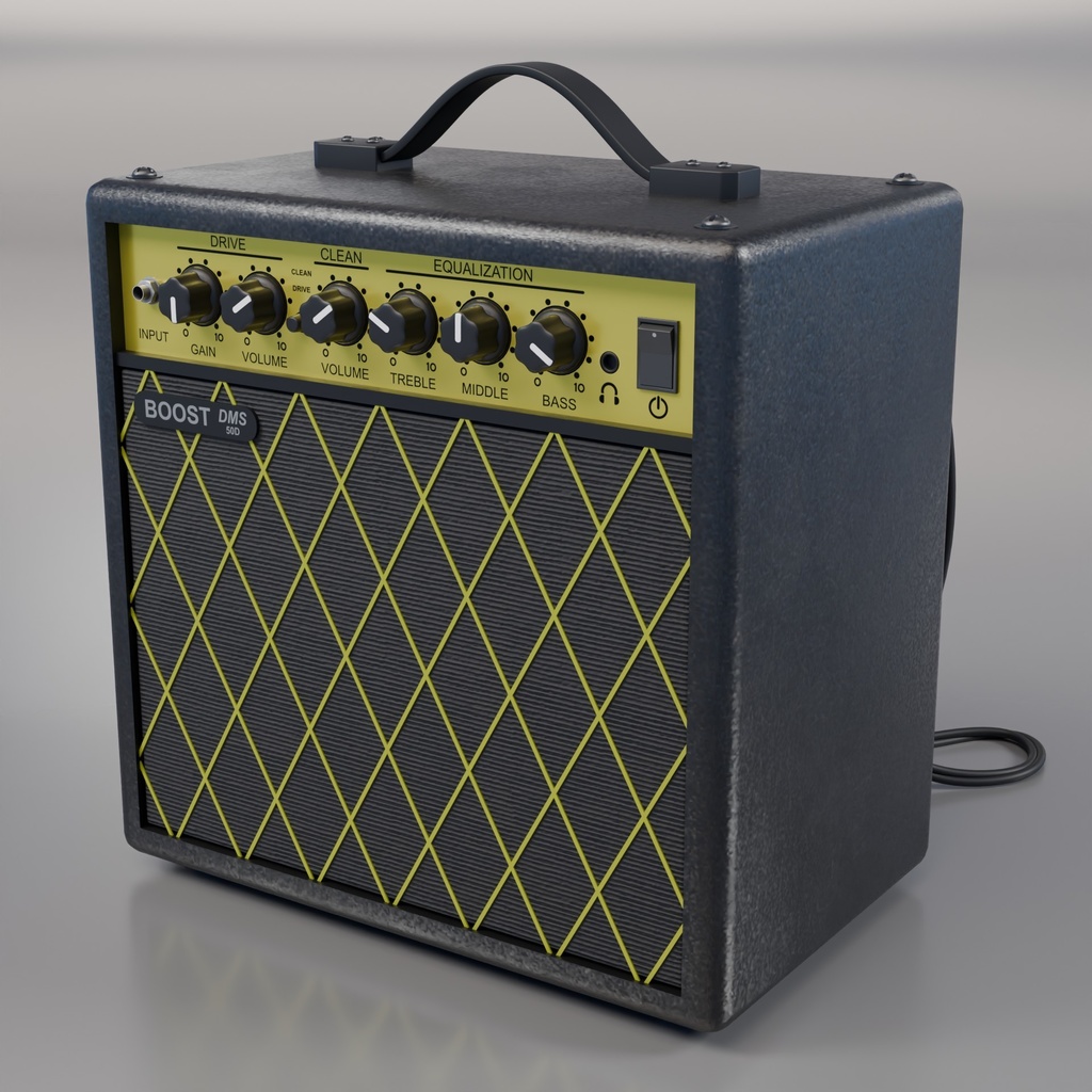 楽器セット 3Dモデル