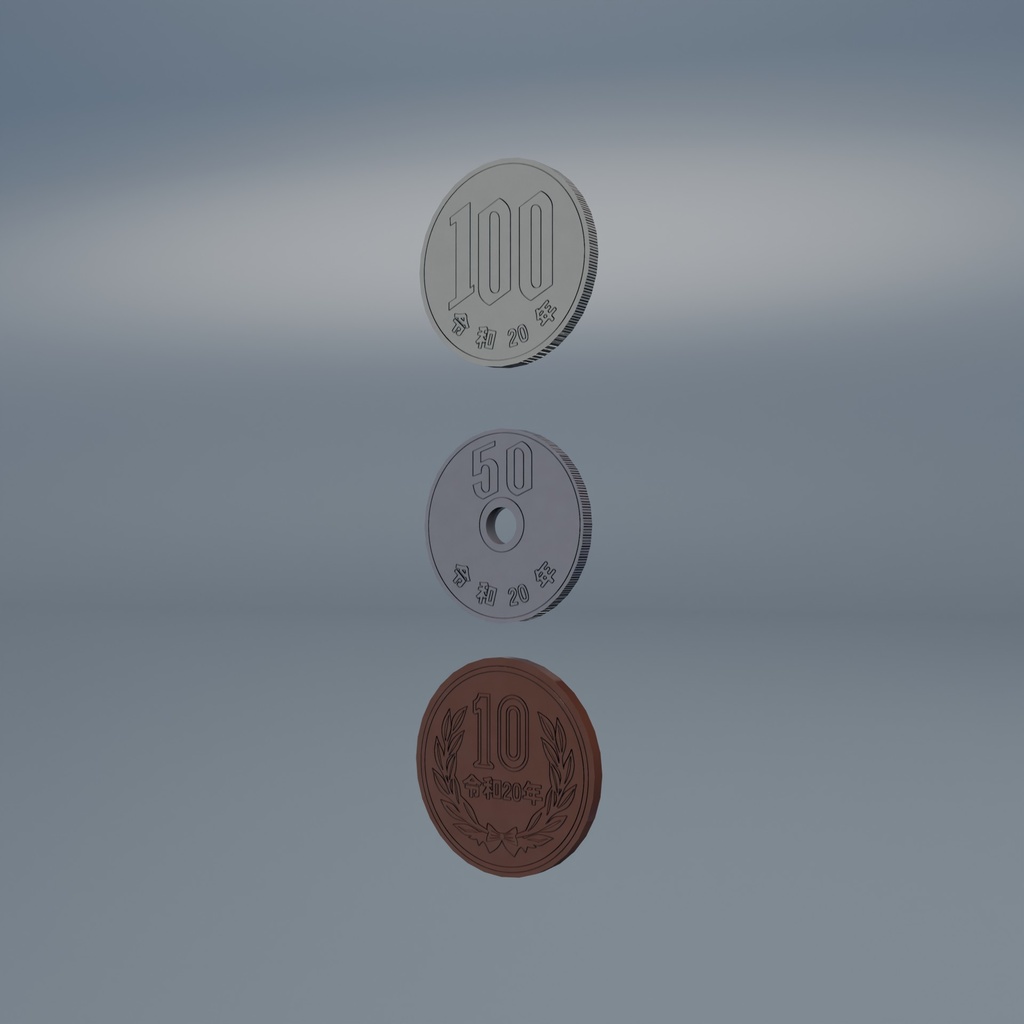 ガチャ筐体セット 3Dモデル