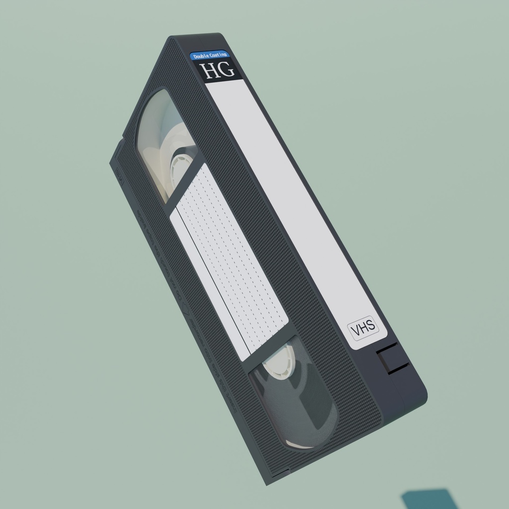 VHSカセット 3Dモデル